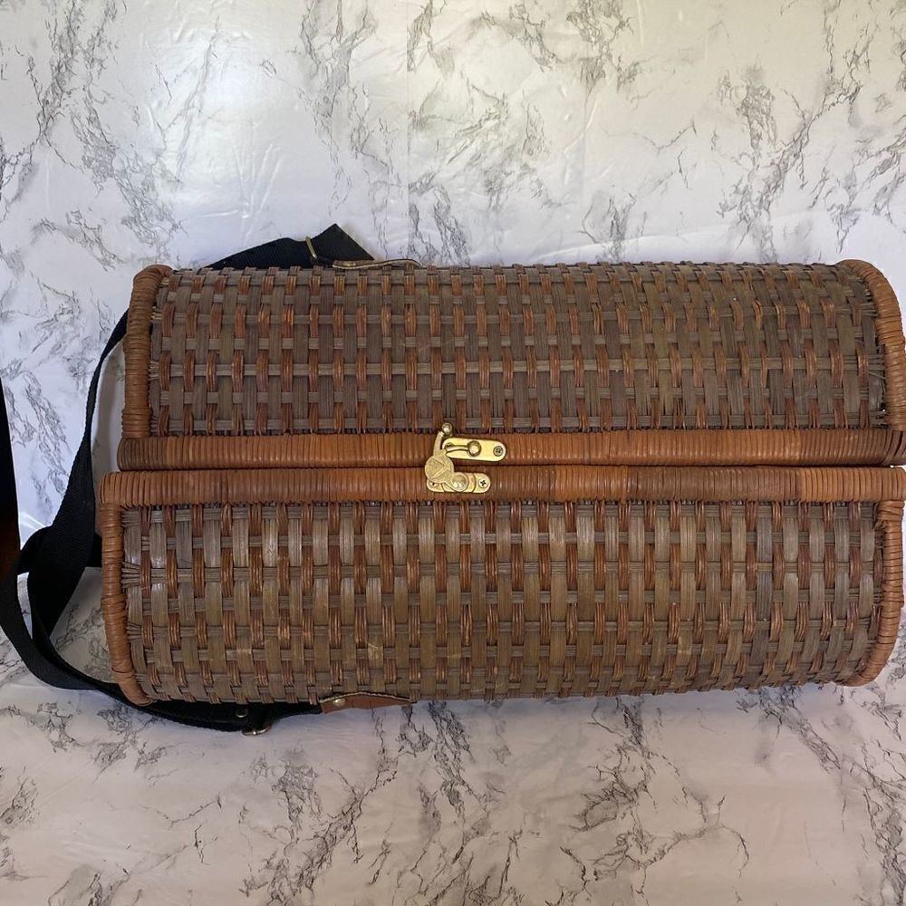 Grey Goose Vodka Picnic Basket Brown Strap